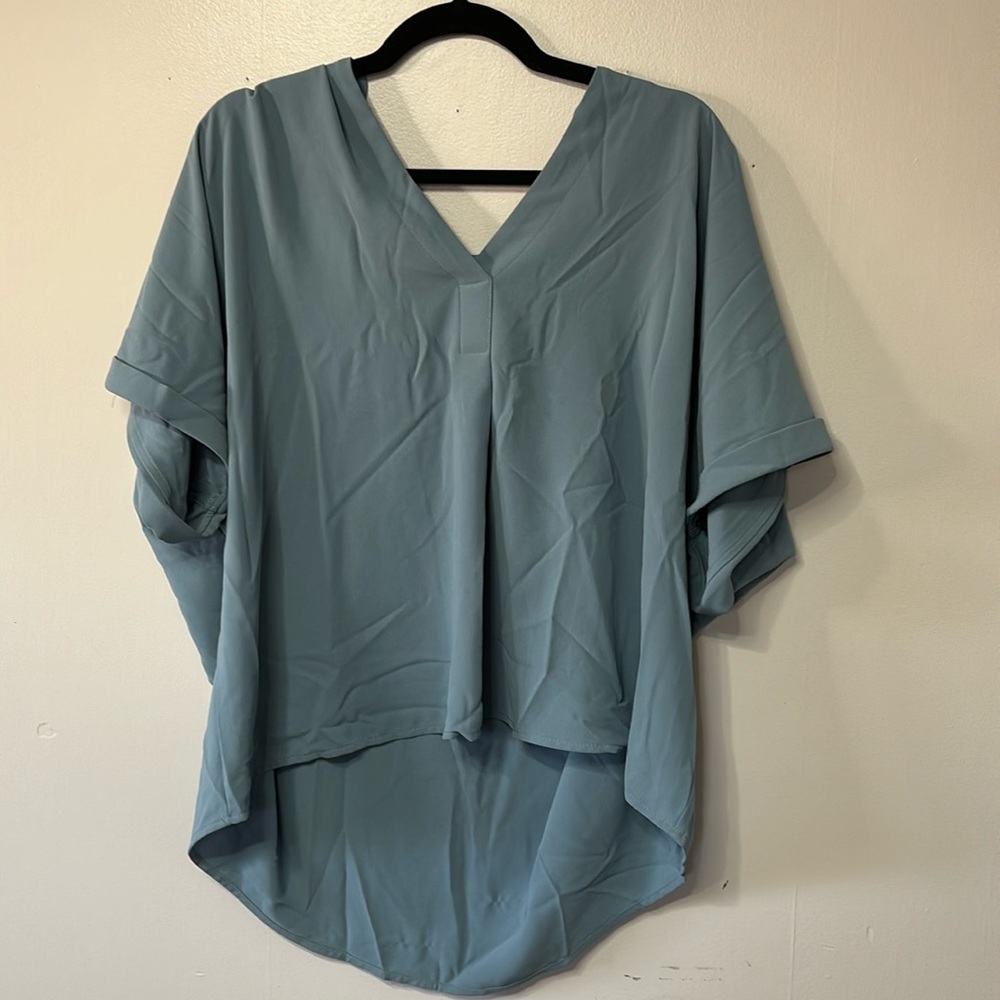 Light Blue SHEIN 3X shirt